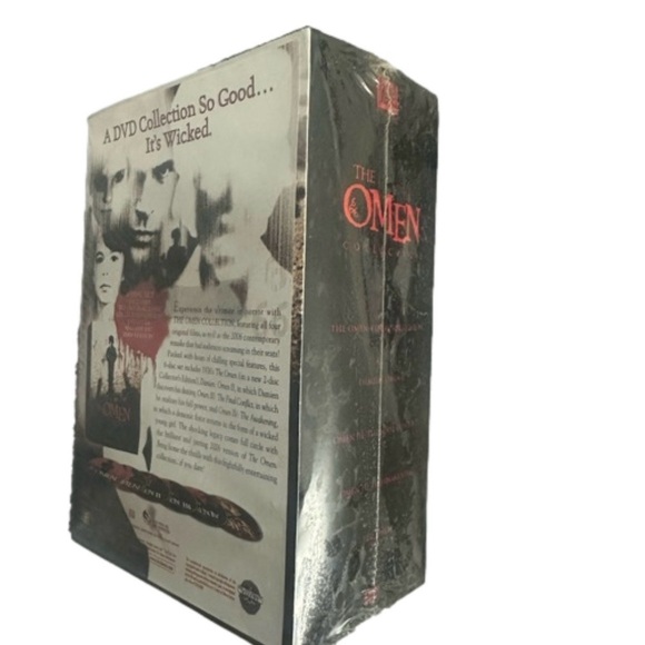 The Omen Collection 6 DVD Box Set NEW Factory Sealed Horror Rated R Collectible - Picture 3 of 3